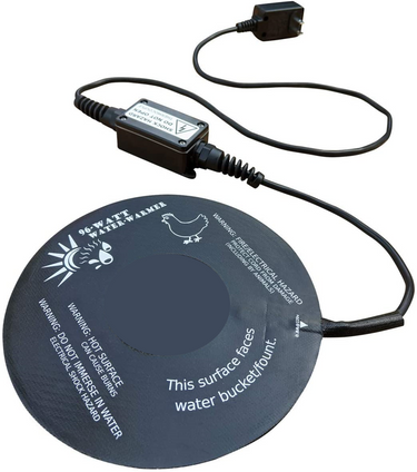 Water Warmer for a water bucket